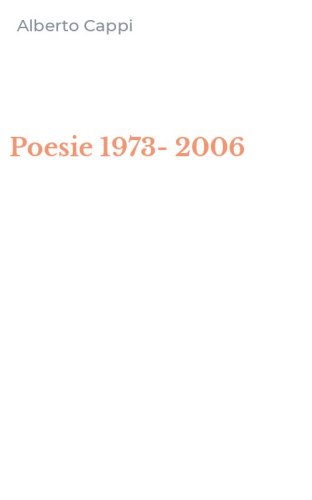 Poesie 1973-2006