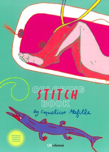 Coloring stitch book