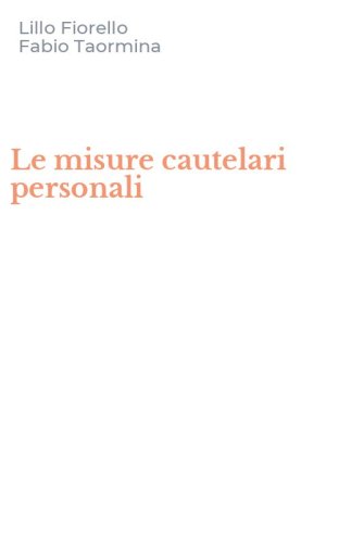 Le misure cautelari personali