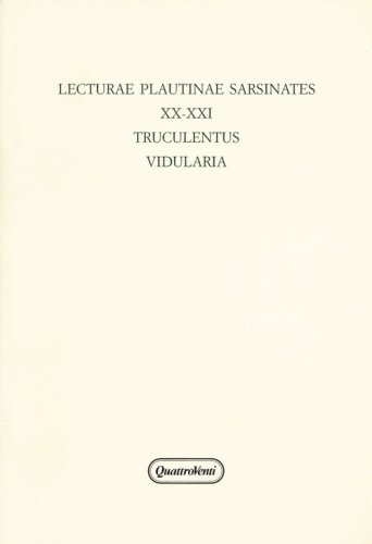 Lecturae Plautinae sarsinates