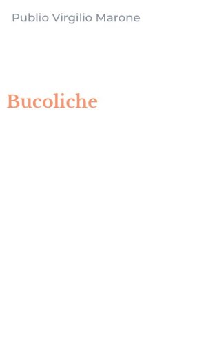 Bucoliche