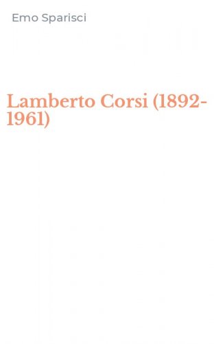 Lamberto Corsi (1892-1961)