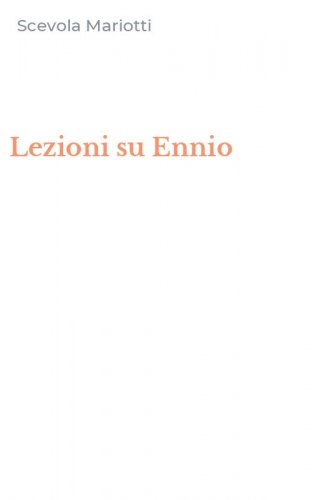 Lezioni su Ennio