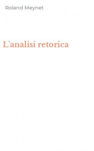 L'analisi retorica