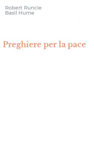 Preghiere per la pace