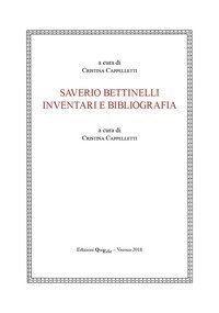 Saverio Bettinelli. Inventari e bibliografia