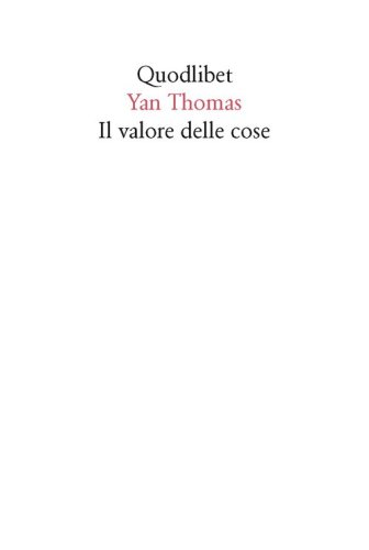 Il valore delle cose