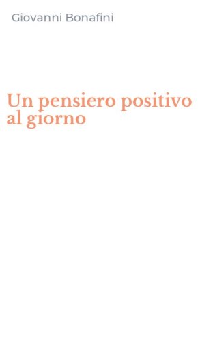 Un pensiero positivo al giorno