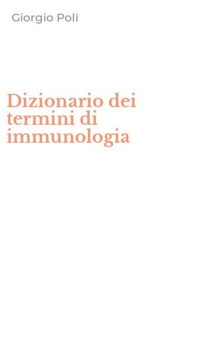 Dizionario dei termini di immunologia