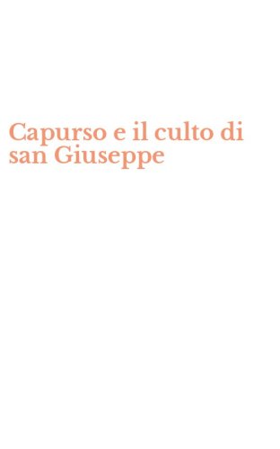 Capurso e il culto di san Giuseppe