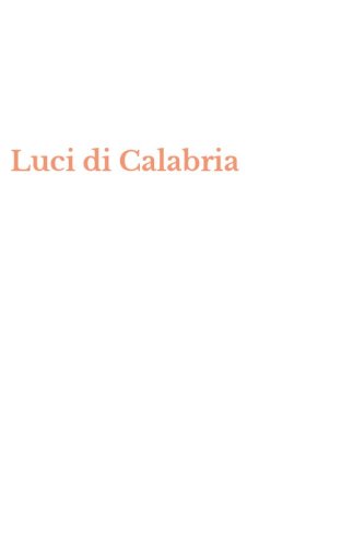 Luci di Calabria