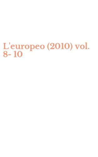 L'europeo (2010) vol. 8-10