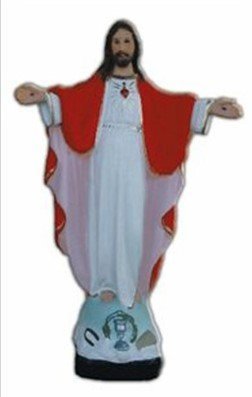 STATUA GESU' SACRO CUORE - Altezza 30 cm