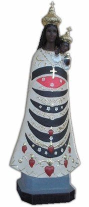 STATUA MADONNA DI LORETO - Altezza 50 cm