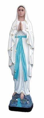 STATUA MADONNA DI LOURDES - Altezza 30 cm