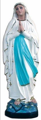 STATUA MADONNA DI LOURDES - Altezza 50 cm