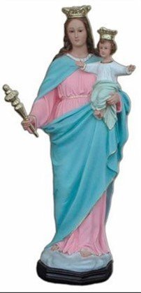 STATUA MARIA AUSILIATRICE - Altezza 45 cm