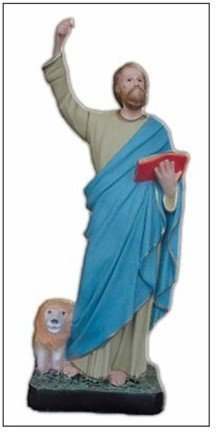STATUA SAN MARCO EVANGELISTA - Altezza 44 cm