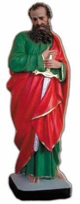 STATUA SAN PAOLO - Altezza 30 cm