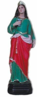 STATUA SANTA LUCIA - Altezza 30 cm