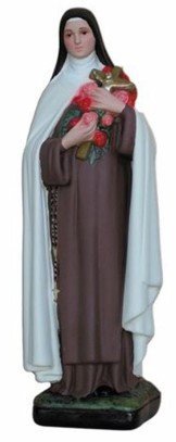 STATUA SANTA TERESA - Altezza 30 cm