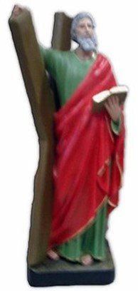 STATUA SANT'ANDREA - Altezza 44 cm