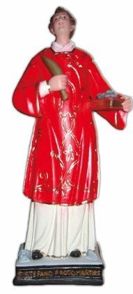 STATUA SANTO STEFANO - Altezza 40 cm