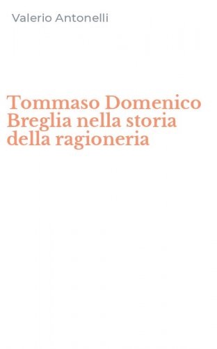 Tommaso Domenico Breglia nella storia della ragioneria
