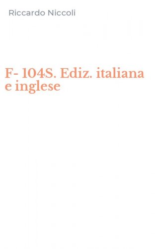 F-104S. Ediz. italiana e inglese