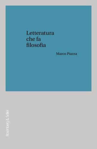 Letteratura che fa filosofia