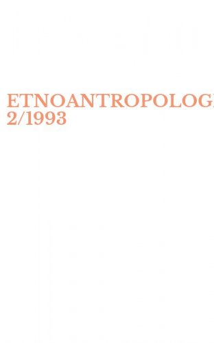 ETNOANTROPOLOGIA 2/1993