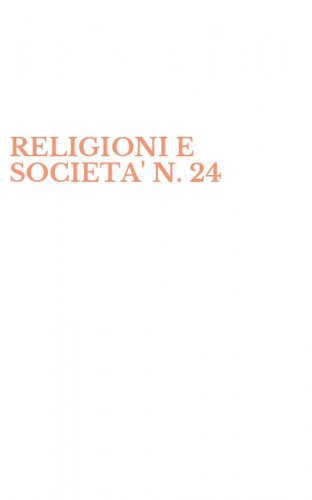 RELIGIONI E SOCIETA' N. 24