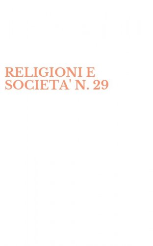 RELIGIONI E SOCIETA' N. 29