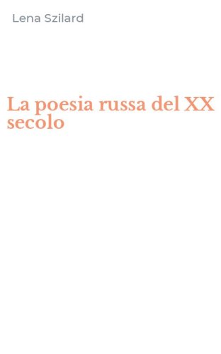 La poesia russa del XX secolo