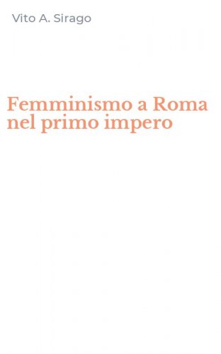 Femminismo a Roma nel primo impero