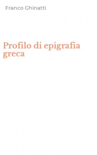 Profilo di epigrafia greca