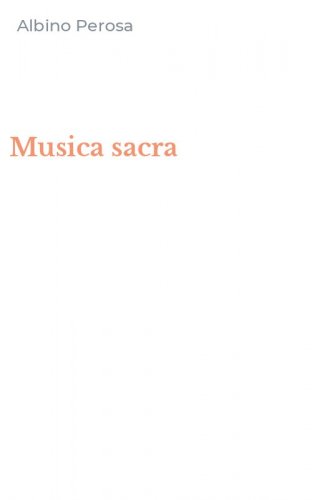 Musica sacra