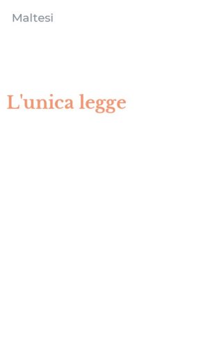 L'unica legge