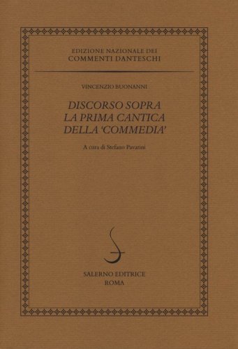 Discorso sopra la prima cantica della &laquo;Commedia&raquo;