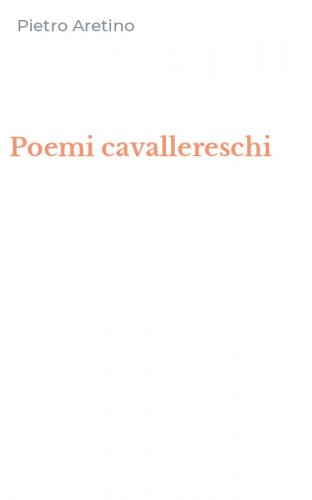 Poemi cavallereschi