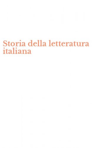 Storia della letteratura italiana