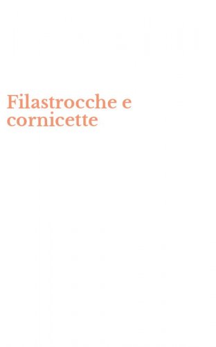 Filastrocche e cornicette