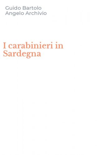 I carabinieri in Sardegna