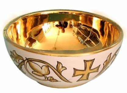 Patena offertoriale (bolo) - Diametro 14 cm