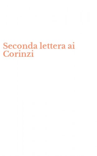 Seconda lettera ai Corinzi