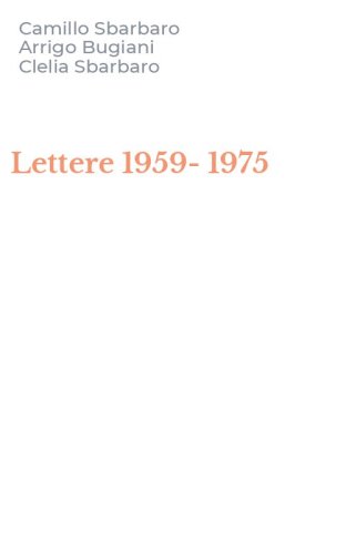 Lettere 1959-1975