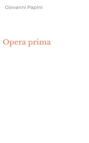 Opera prima