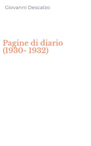 Pagine di diario (1930-1932)