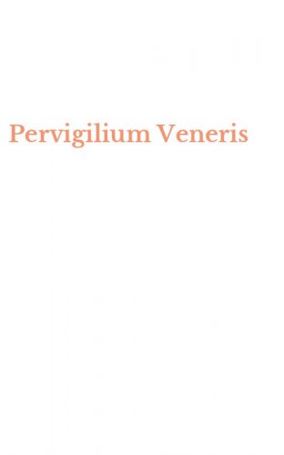 Pervigilium Veneris