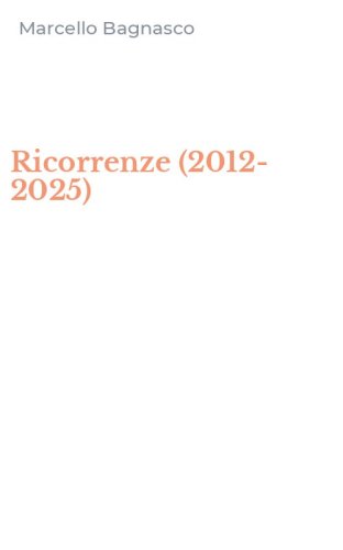 Ricorrenze (2012-2025)